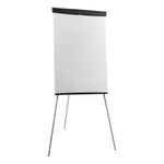 5 Star Flipchart Easel with Telescopic Legs 700x82x1900mm for A1 and Euro Pads 424461
