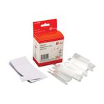 5 Star Plastic Tabs for Suspension File Clear (Pack of 50) 504595