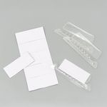 5 Star Plastic Tabs for Suspension File Clear (Pack of 50) 504595