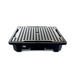 5 Star Nestable Drum Sump Pallet for 4x 205L Drums Black FS564942