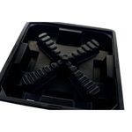 5 Star Nestable Drum Sump Pallet for 4x 205L Drums Black FS564942