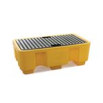 5 Star Spill Pallet for 2x 205L Drum Yellow FS574111