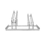 City Classic Bicycle Rack Single Side 2 Cycle Capacity FS601148