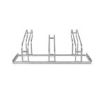 City Classic Bicycle Rack Single Side 3 Cycle Capacity FS601155