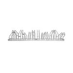 City Classic Bicycle Rack Dual Side 12 Cycle Capacity FS604217
