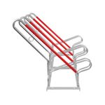 City Hybrid Bicycle Rack 4 Cycle Capacity FS604958