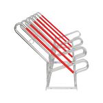City Hybrid Bicycle Rack 6 Cycle Capacity FS604965