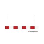 Traffic-Line Height Restriction Bar 2500mm Red/Wht FS606334