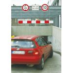 Traffic-Line Height Restriction Bar 2500mm Red/Wht FS606334