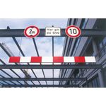 Traffic-Line Height Restriction Bar 5000mm Red/Wht FS606433