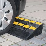 Traffic-Line Heavy Duty Kerb Ramp 600x360x150mm Ylw/Blk FS606914