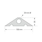 Traffic-Line Cable Protector Strip 20mmx10m Black FS606976