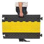 Traffic-Line Cable/Hose Protection Ramp Large 960x600 Ylw/Blk FS607041
