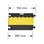 Traffic-Line Cable/Hose Protection Ramp Large 960x600 Ylw/Blk FS607041