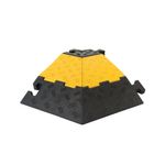 Traffic-Line Cable Protect Ramp Large Right Angle Sec Ylw/Blk FS607140