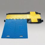 Traffic-Line Wheelchair Ramp Large 744x880x75 Blue/Ylw FS607591