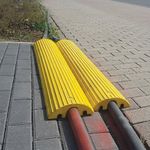 Traffic-Line Cable/Hose Protection Ramp Small 1200mm Yellow FS607607