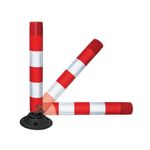 Traffic-Line Off-Highway Flexible Post 760mm Red/Wht FS607980