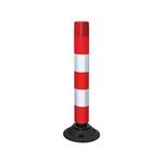 Traffic-Line Off-Highway Flexible Post 1000mm Red/Wht FS608017