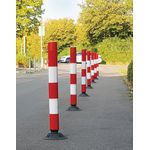 Traffic-Line Off-Highway Flexible Post 1000mm Red/Wht FS608017