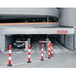 Traffic-Line Off-Highway Flexible Post 1000mm Red/Wht FS608017