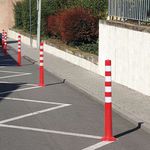 Traffic-Line FlexBack Traffic Posts 1000x200mm Red/Wht FS608161