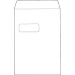 5 Star C4 Window Pocket Envelope Press Seal 90gsm324x229mm White (Pack of 250) 638566
