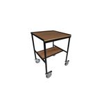 5 Star Mobile Workstation with Undershelf 600x600x860mm FS647146