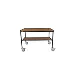 5 Star Mobile Workstation with Undershelf 1200x600x860mm FS647214