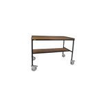 5 Star Mobile Workstation with Undershelf 1200x600x860mm FS647214