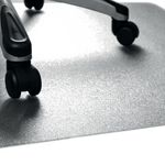 5 Star Carpet Chairmat with Gripper Backing PVC Clear 116x150cm 667938