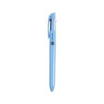 5 Star 4 Colour Peer Marking Ballpoint Pen Blue Barrel Black/Purple/Green/Pink (Pack of 12) FS667984