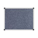 5 Star Fire Retardant Noticeboard 600x900mm Grey FS669100