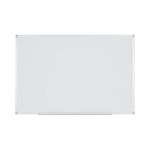 5 Star Enamel Magn Whiteboard with Clip-on Tray 1800x1200mm FS669125