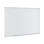 5 Star Enamel Magn Whiteboard with Clip-on Tray 1800x1200mm FS669125