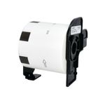 Five Star Non-OEM Replacement for Brother DK-11209 Black on White 62mm x 29mm 800/Roll FS672697