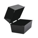5 Star Card Index Box 6x4 Inch Black FS676812