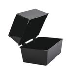 5 Star Card Index Box 5x3 Inch Black FS676901