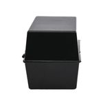 5 Star Card Index Box 5x3 Inch Black FS676901