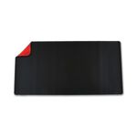 5 Star Double Sided Heat/Water Resistant Desk Mat 1200x600mm Red/Black FS677099