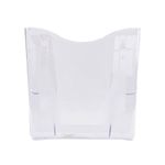 5 Star Wall Pocket Literature Holder with Wall Fixings A4 Portrait Crystal FS677463