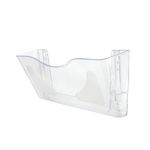 5 Star 3 Pocket Wall Literature Holder A4 Landscape with Wall Fixings and Hanging Bracket FS677467