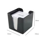 5 Star Memo Cube Notepad Holder Black FS677666