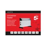 5 Star Convector Heater 2000W White FS677710