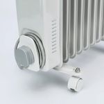5 Star 9 Fin Oil Filled Radiator 2000W White FS677724