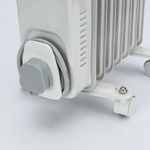 5 Star 7 Fin Oil Filled Radiator 1500W White FS677750