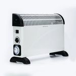 5 Star Convector Heater 2000W with Timer White FS677756