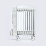 5 Star 9 Fin Oil Filled Radiator 2000W with Timer White FS677765