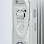 5 Star 9 Fin Oil Filled Radiator 2000W with Timer White FS677765