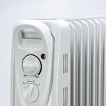 5 Star 9 Fin Oil Filled Radiator 2000W with Timer White FS677765